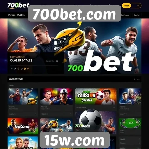 Visão geral do site de jogos 700bet.com